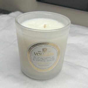 Voluspa Maison Blanc Eucalyptus & White Sage Classic Candle 9.5oz - Unused